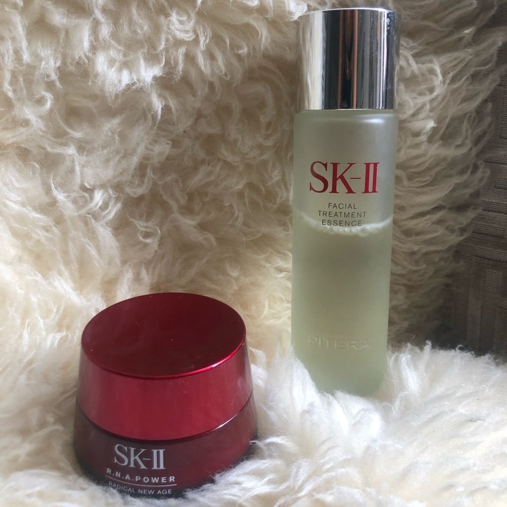SKII essence and RNA cream